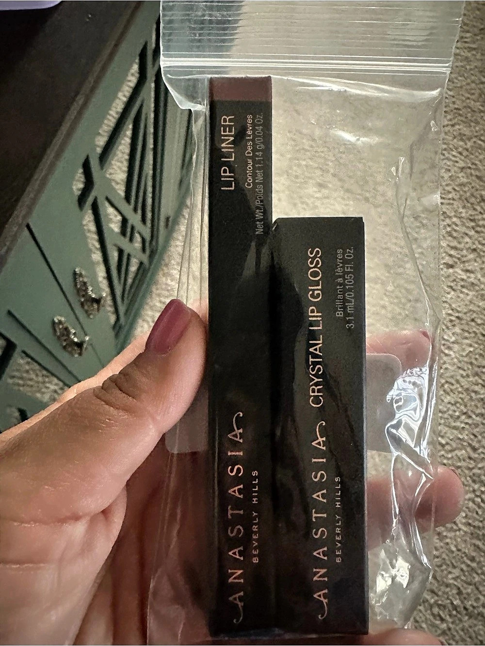 Anastasia Beverly Hills Crystal Lip Gloss and Lip Liner Set